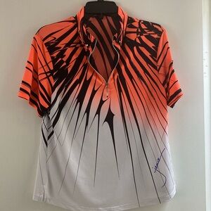 Jamie Sadock Size M Ladies Golf Shirt